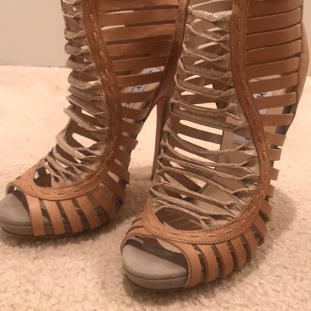 Jimmy Choo Python Caged Bootie - image 6